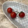 Wonki Ware Bamboo Platter - Medium - Duck Egg Lace
