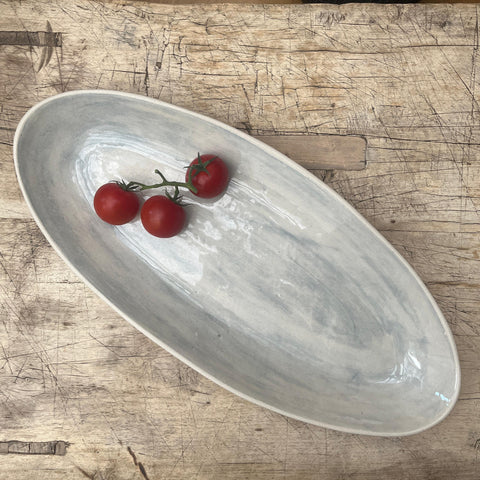 Wonki Ware Bamboo Platter - Large - Duck Egg Wash