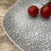 Wonki Ware Large Meat Platter - Duck Egg Lace