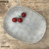 Wonki Ware Large Meat Platter - Duck Egg Lace