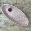 Wonki Ware Bamboo Platter - Small - Pink Lace