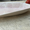 Wonki Ware Bamboo Platter - Medium - Pink Lace