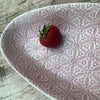 Wonki Ware Bamboo Platter - Small - Pink Lace
