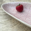 Wonki Ware Bamboo Platter - Small - Pink Lace