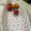 Wonki Ware Bamboo Platter - Medium - Pink Lace