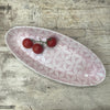 Wonki Ware Bamboo Platter - Medium - Pink Lace