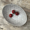 Wonki Ware Oval Bowl - Large - Warm Grey Lace
