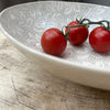 Wonki Ware Oval Bowl - Large - Warm Grey Lace