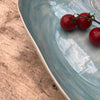 Wonki Ware Oval Bowl - Extra Large - Turquoise Wash