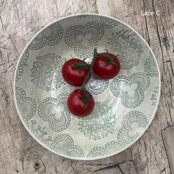 Wonki Ware Oval Bowl - Extra Large - Warm Grey Wash