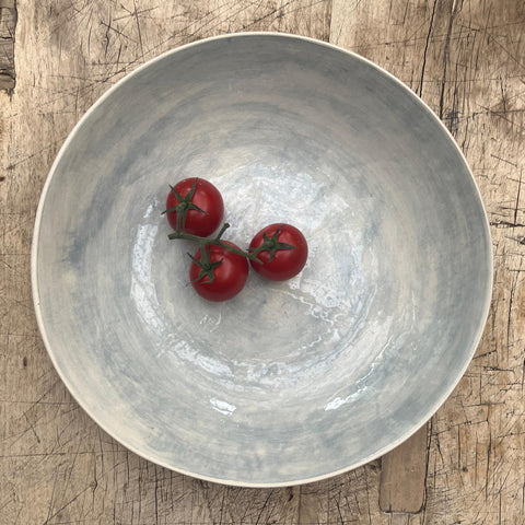 Wonki Ware Large Spaghetti Bowl - Duck Egg Wash