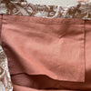 Linen and Cotton Tote Bag - Exotic Indian Print - Khaki or Moccaccino