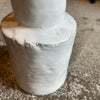 Rustic White Ceramic Vase