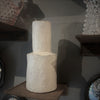 Rustic White Ceramic Vase