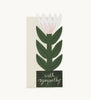 White Lily, Sympathy Card - Hadley Paper Goods