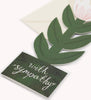 White Lily, Sympathy Card - Hadley Paper Goods