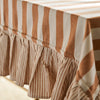 Wide Stripe Tablecloth - Rectangular - Two Size Options
