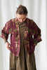 Wisteria Plum Wool Kimono - One Hundred Stars