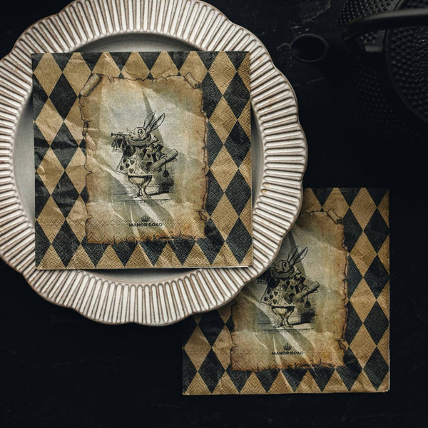 Wonderland Paper Napkins - Cocktail