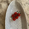 Wonki Ware Bamboo Platter - Medium - Warm Grey Lace B