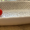 Wonki Ware Bamboo Platter - Medium - Warm Grey Lace B