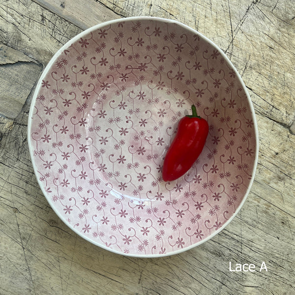 Wonki Ware DM Bowl - Pink Lace