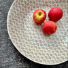Wonki Ware Extra Large Shallow Salad Bowl - Warm Grey Lace