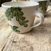 Wonki Ware Fluted Mug - Vine - Dark Green