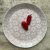 Wonki Ware Large Cake Plate - Pink Lace