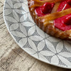 Wonki Ware Large Cake Plate - Warm Grey Lace