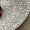 Wonki Ware Large Pebble Oval Platter - Warm Grey Lace