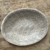 Wonki Ware Large Pebble Oval Platter - Warm Grey Lace