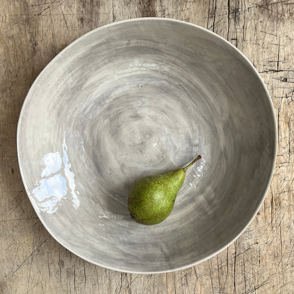 Wonki Ware Large Spaghetti Bowl - Warm Grey Wash