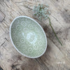 Wonki Ware Oval Bowl - Extra Small - Spearmint Lace
