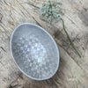Wonki Ware Oval Bowl - Extra Small - Warm Grey Lace