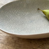 Wonki Ware Oval Bowl - Large - Duck Egg Lace A