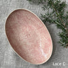 Wonki Ware Oval Bowl - Medium - Pink Lace c