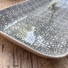 Wonki Ware Prawn Serving Dish - Large - Charcoal Lace d
