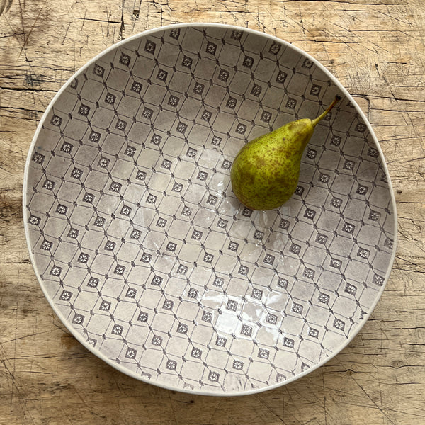 Wonki Ware Salad Bowl - Medium - Aubergine Lace