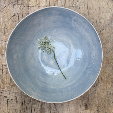Wonki Ware Salad Bowl - Medium - Duck Egg Wash