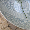 Wonki Ware Salad Bowl - Small - Duck Egg Lace