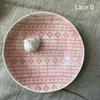 Wonki Ware Small Spaghetti Bowl - Pink Lace