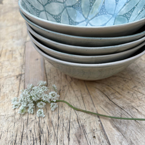 Wonki Ware Soup Bowl - Marine Lace