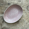Wonki Ware Sushi or Tapas Dish - Pink Lace