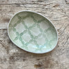 Wonki Ware Sushi or Tapas Dish - Spearmint Lace