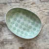 Wonki Ware Sushi or Tapas Dish - Spearmint Lace