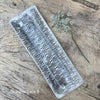 Wonki Ware Utensil Dish Charcoal Lace