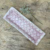 Wonki Ware Utensil Dish Pink Lace