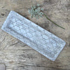 Wonki Ware Utensil Dish Warm Grey Lace