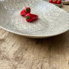 Wonki Ware XL Pebble Oval Platter - Warm Grey Lace B